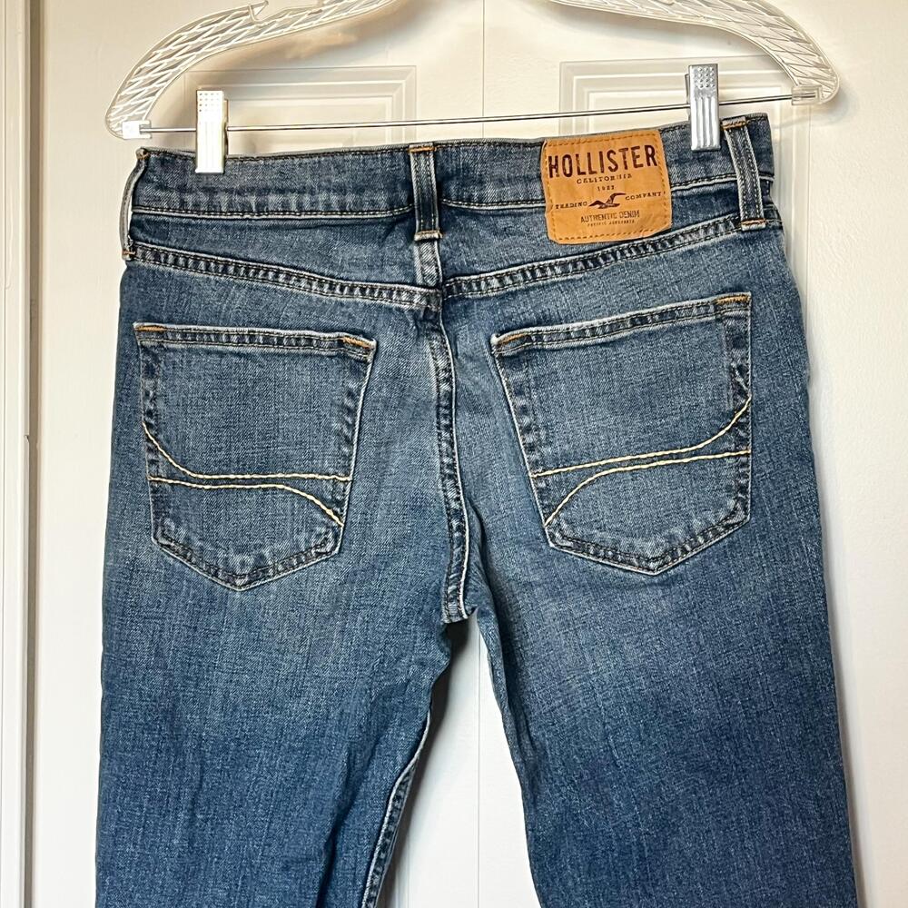 Hollister The Hollister Skinny Jeans Mens Blue Slim Stretch Fits 30x29 Y2K
